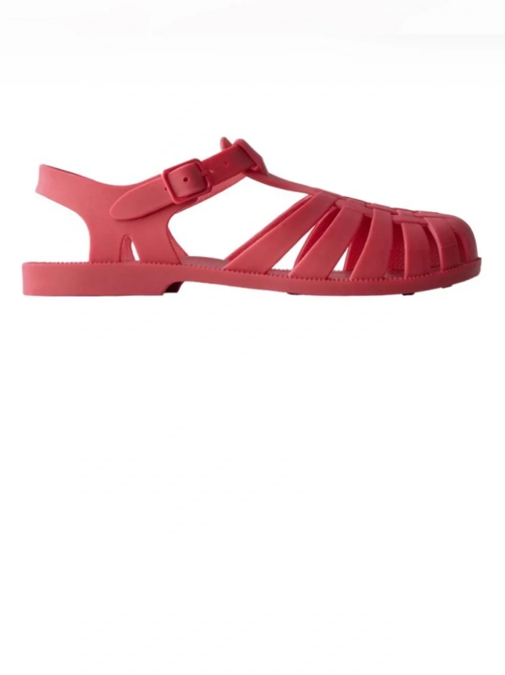 NWT Zara Kids Red Jelly Fisherman Sandals